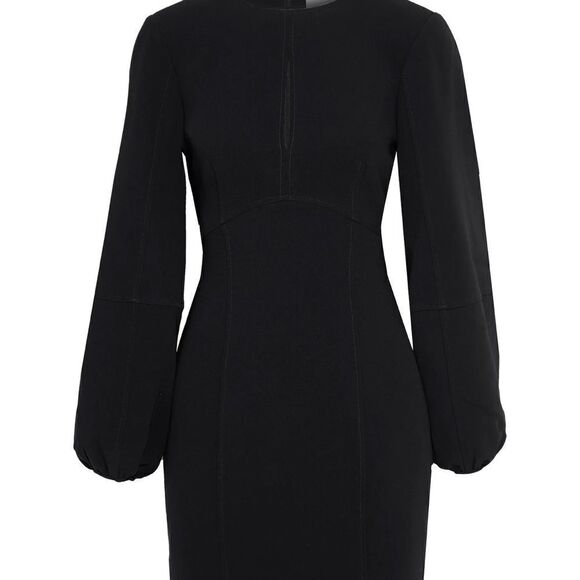 CINQ À Sept cutout scuba mini body con Fitted black dress Brat size 00 NWT - Picture 8 of 14